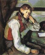 Paul Cezanne, Boy with a Red Waistcoat